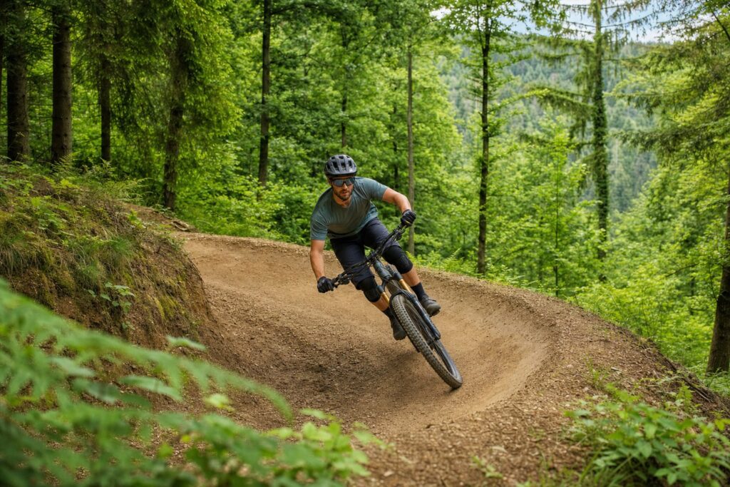 Flowtrail fahren lernen: Technik für Anlieger und Wellen